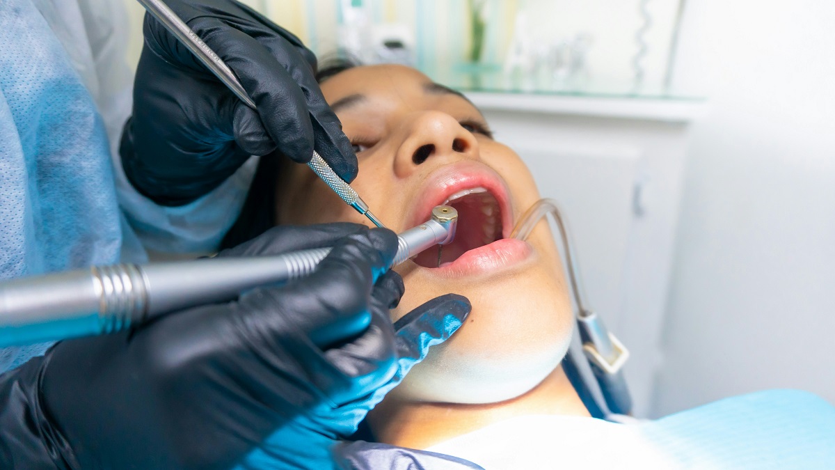 tooth filling procedure